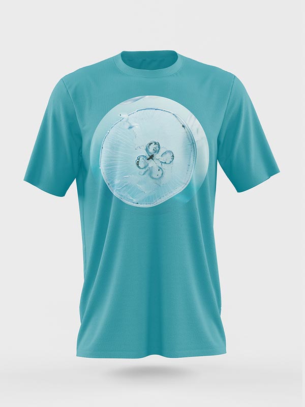 Home 16 t shirt 02 T-Shirt With White Print In Centre
